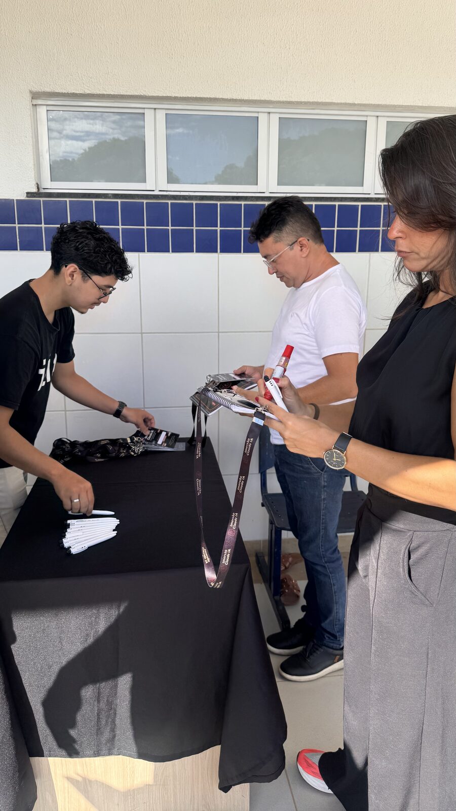 Participantes interagindo durante a Imersão Claude IA